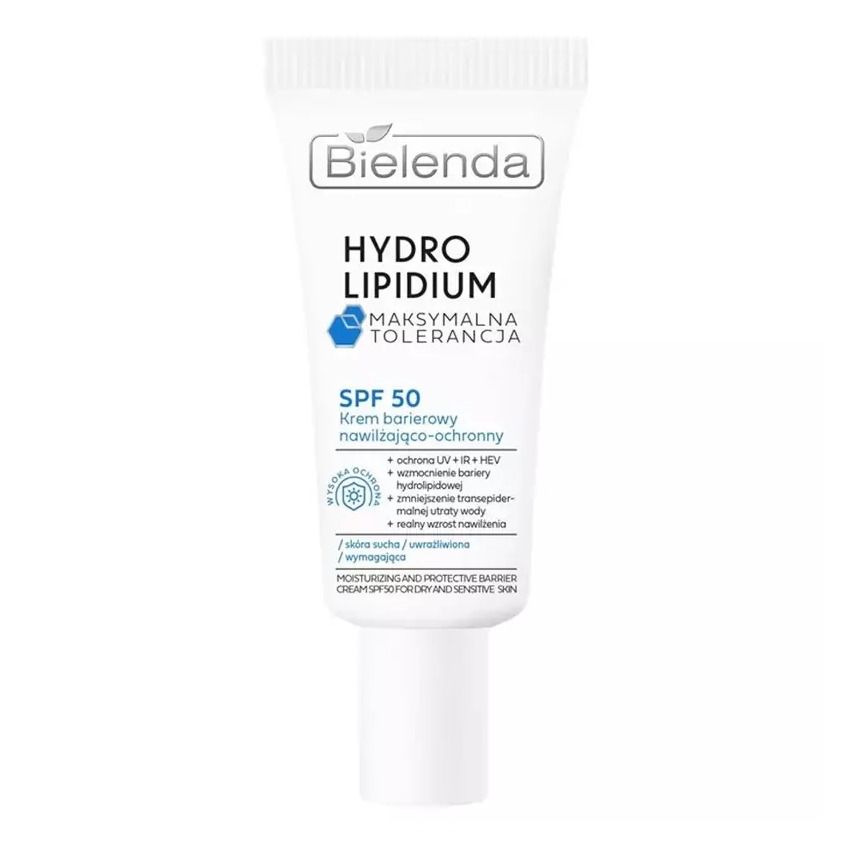 کرم مرطوب کننده بیلندا دارای SPF50 هیدرو لیپیدیوم