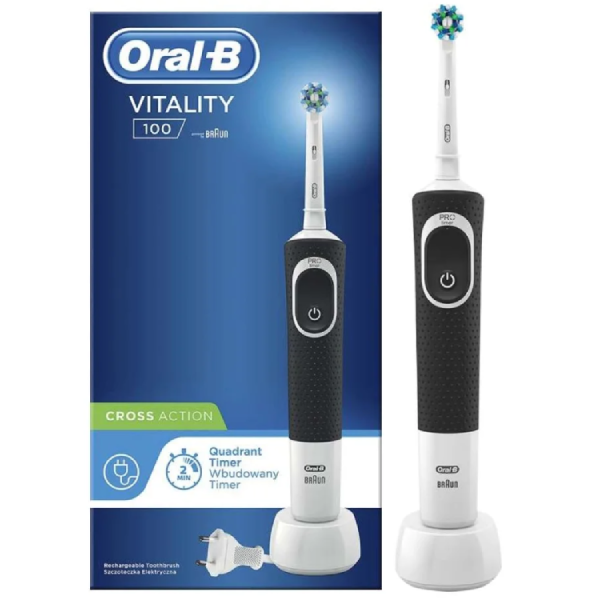 اورال بی مسواک برقی VITALITY CROSS ACTION مشکی