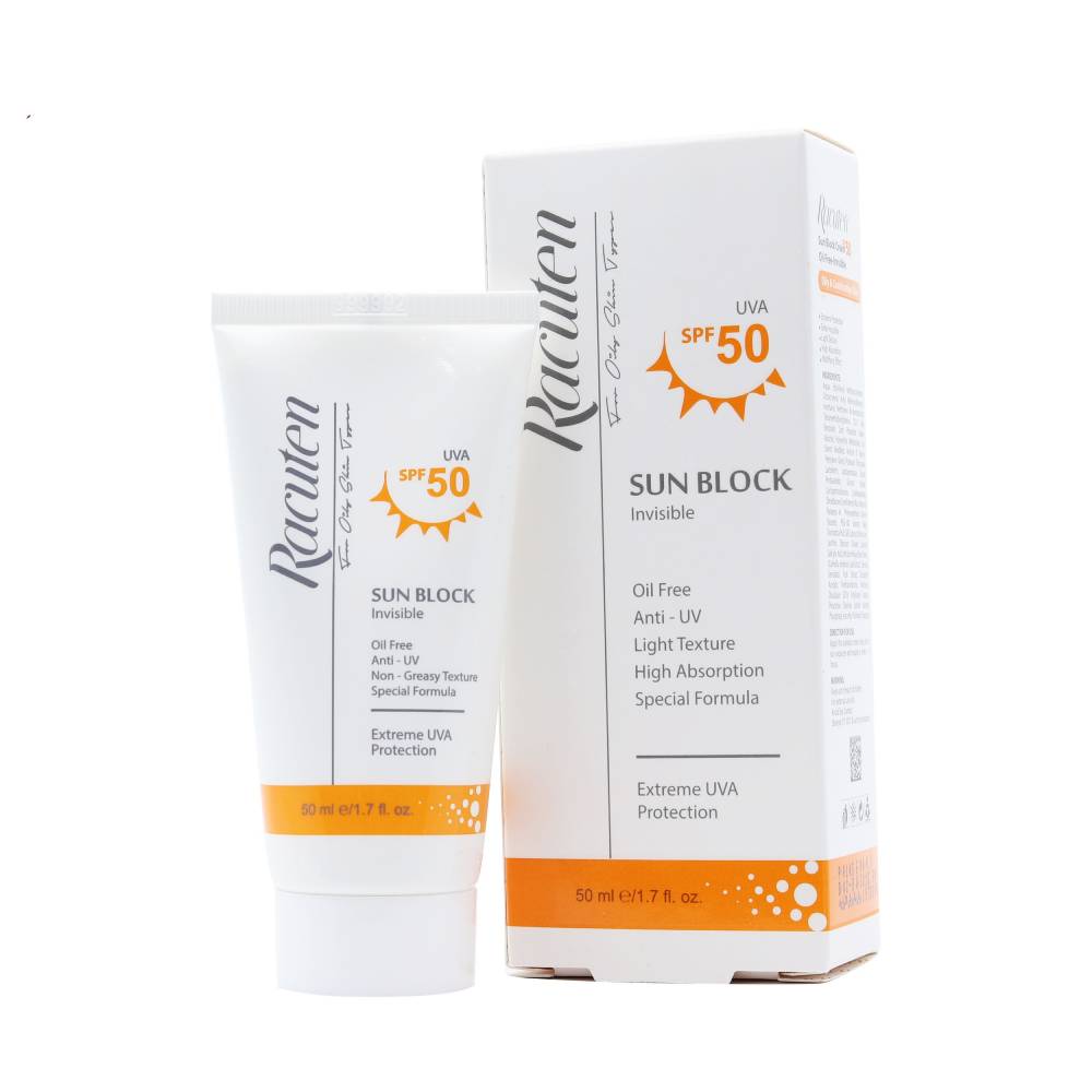 کرم ضد آفتاب پوست چرب spf50 راکوتن 