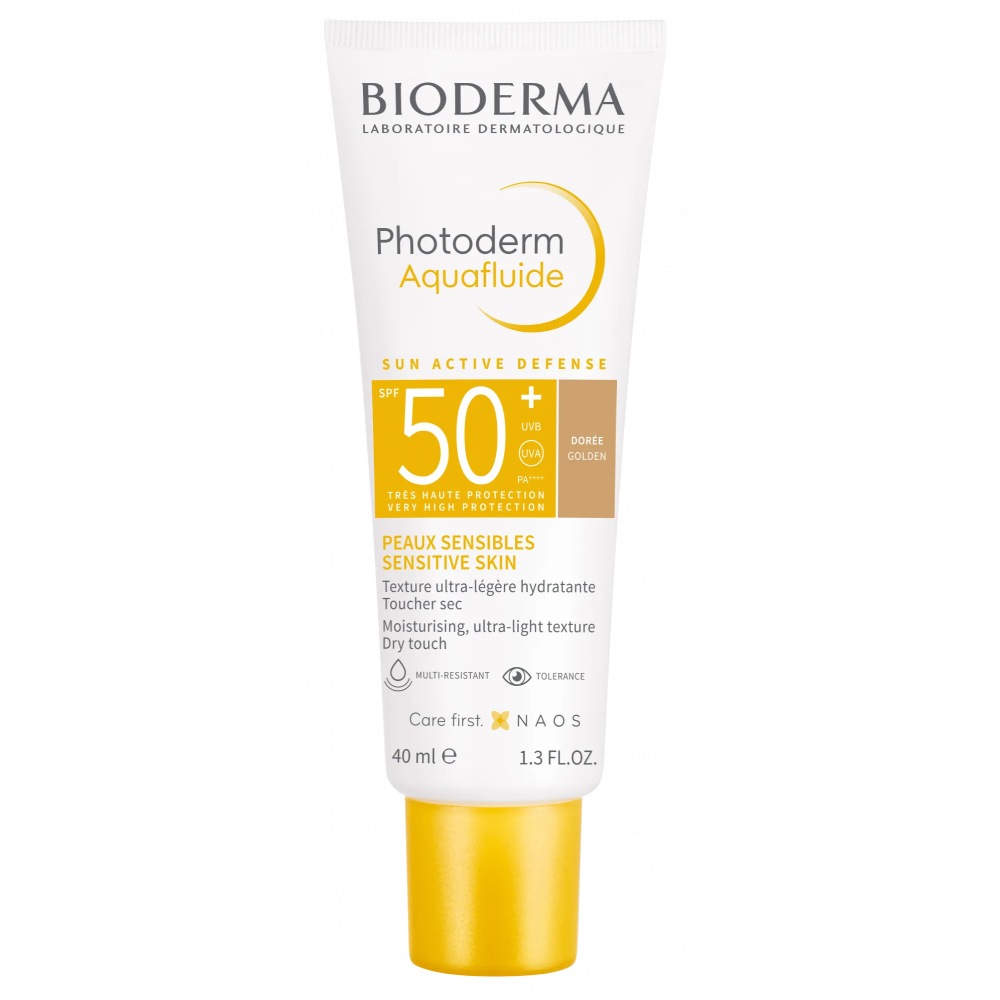 بایودرما ضد افتاب اکوافلویید GOLDEN SPF+50
