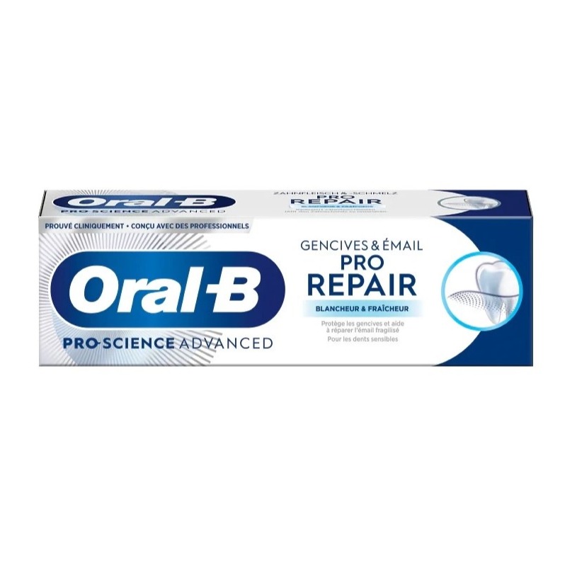 اورال بی خمیر دندان پروساینس PRO REPAIR FRESH WHITE حجم 75میل