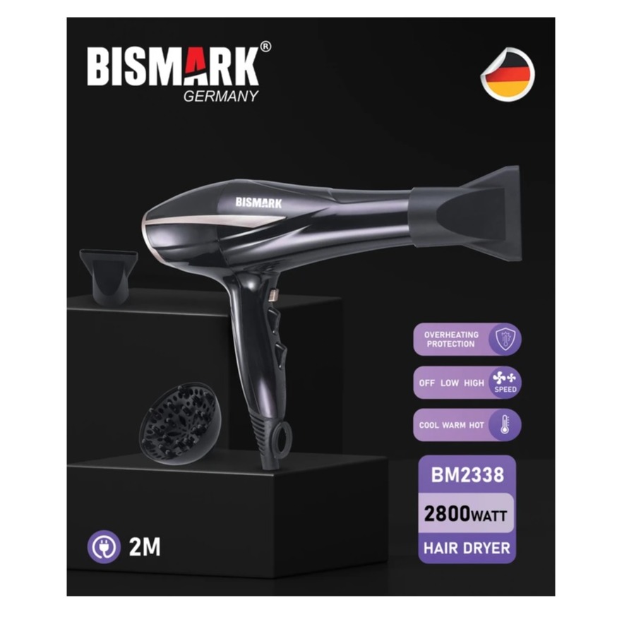 بیسمارک سشوار 2800وات BM2338