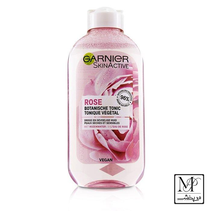 گارنیر تونر گل رز ( خشک و حساس  ) ml 200